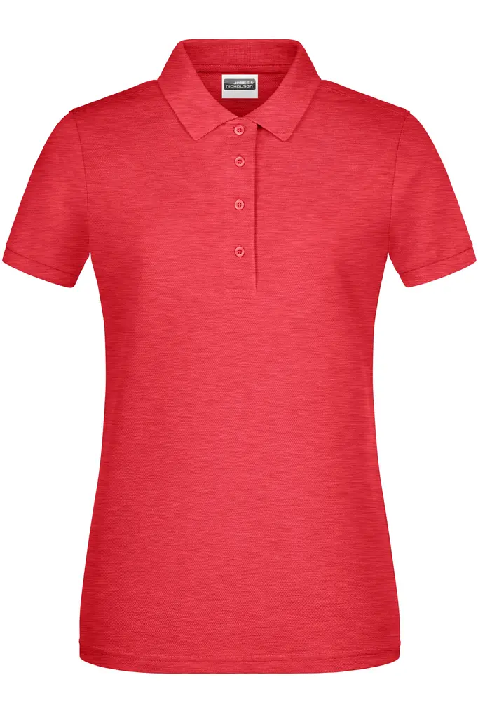 Ženska polo majica  8009 carmine-red-melange S-0