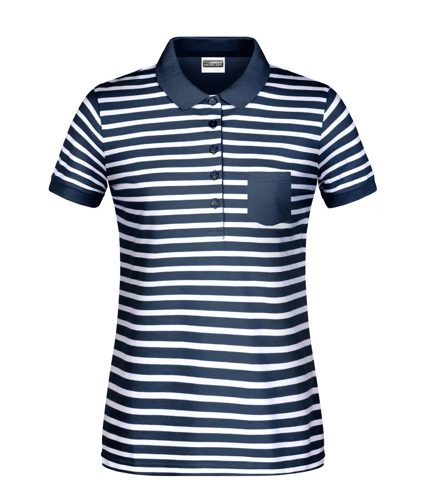 Ženska polo majica 8029 navy/white XS-0