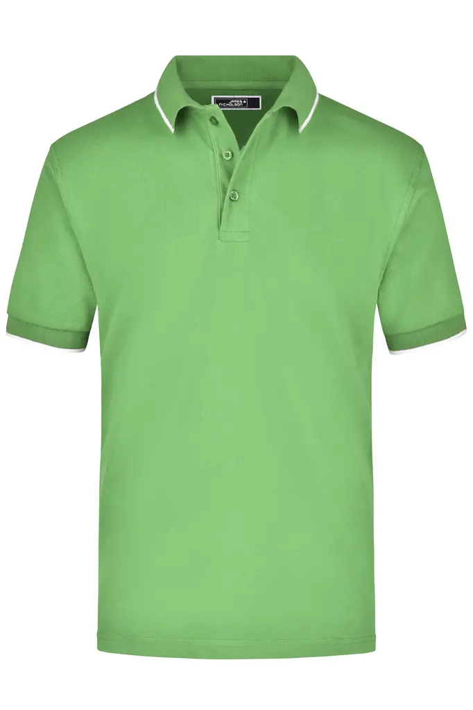 Polo majica JN034 lime-green/white S-0