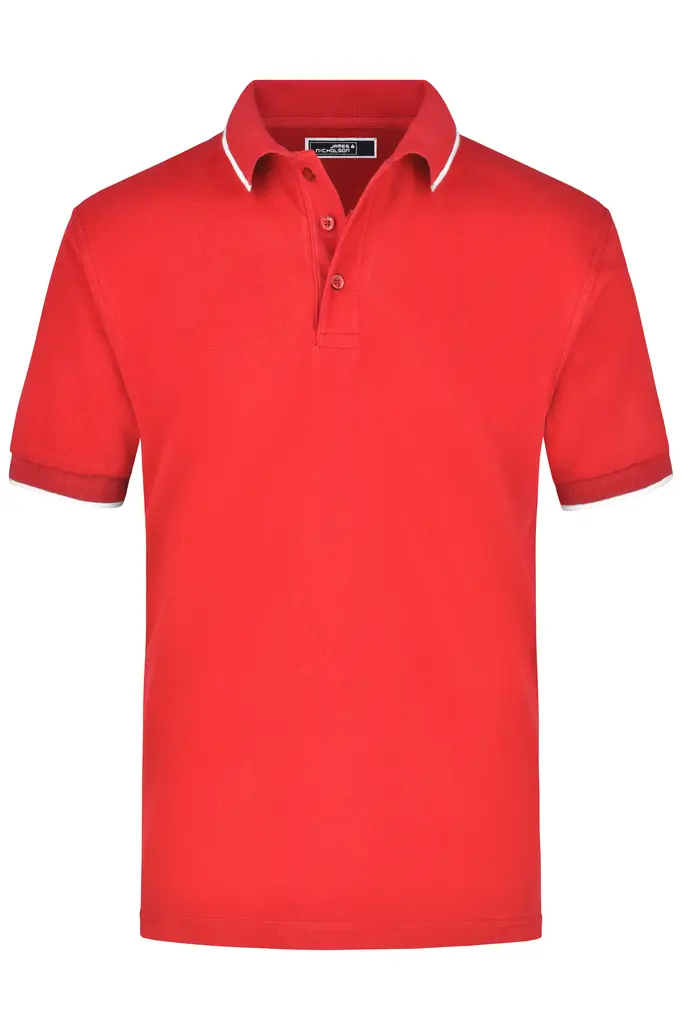 Polo majica JN034 red/white S-0