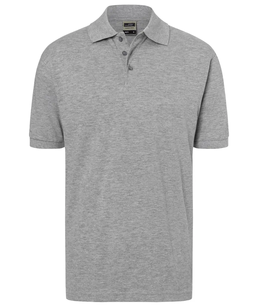 Polo majica JN070 grey-heather S-0