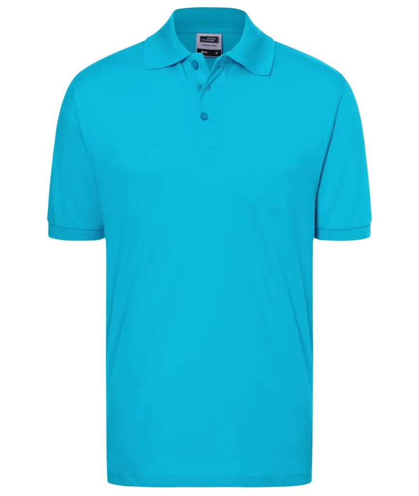 Polo majica JN070 turquoise S-0