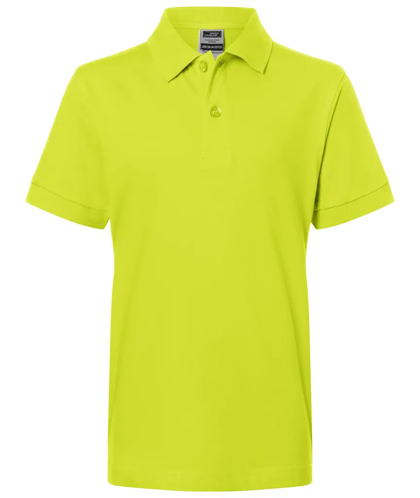 Dječja polo majica JN070K acid-yellow XS-0