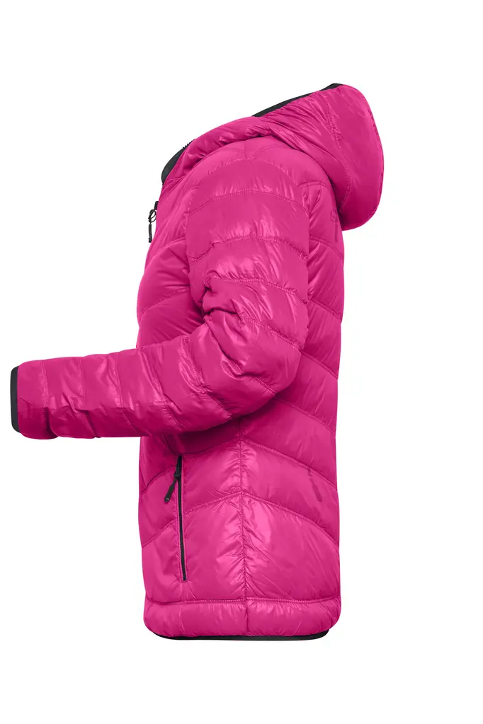 Ženska pernata jakna JN1059 magenta/graphite L-1