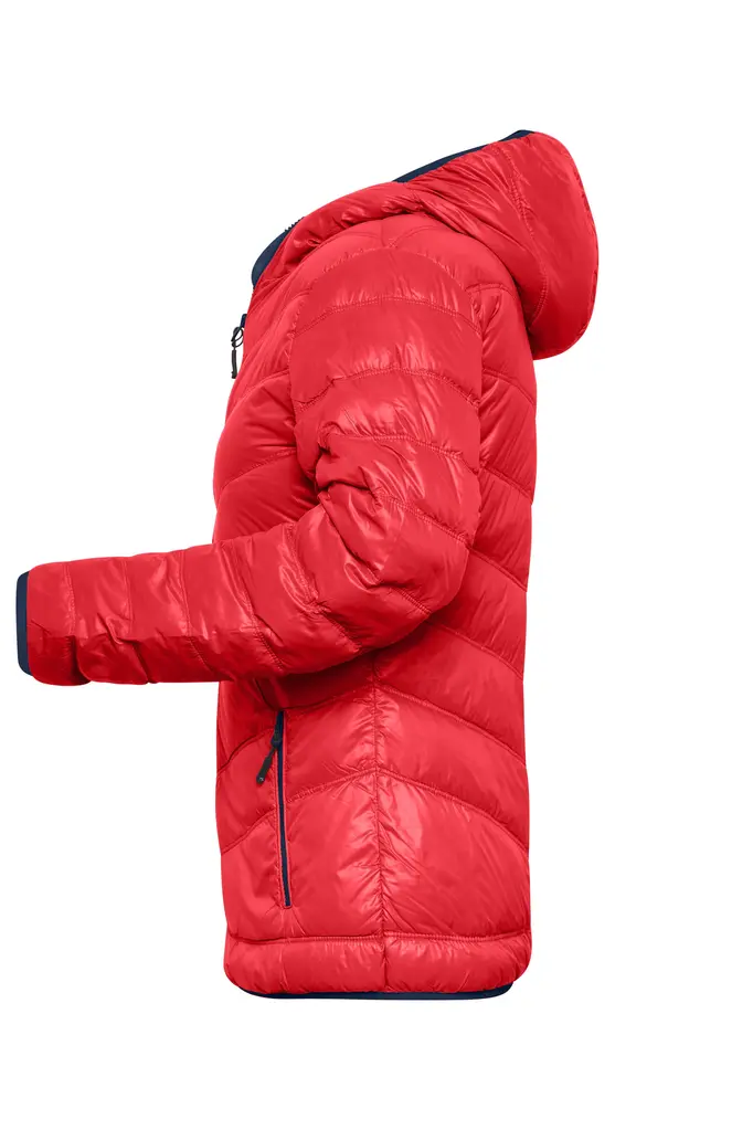 Ženska pernata jakna JN1059 red/navy S-1