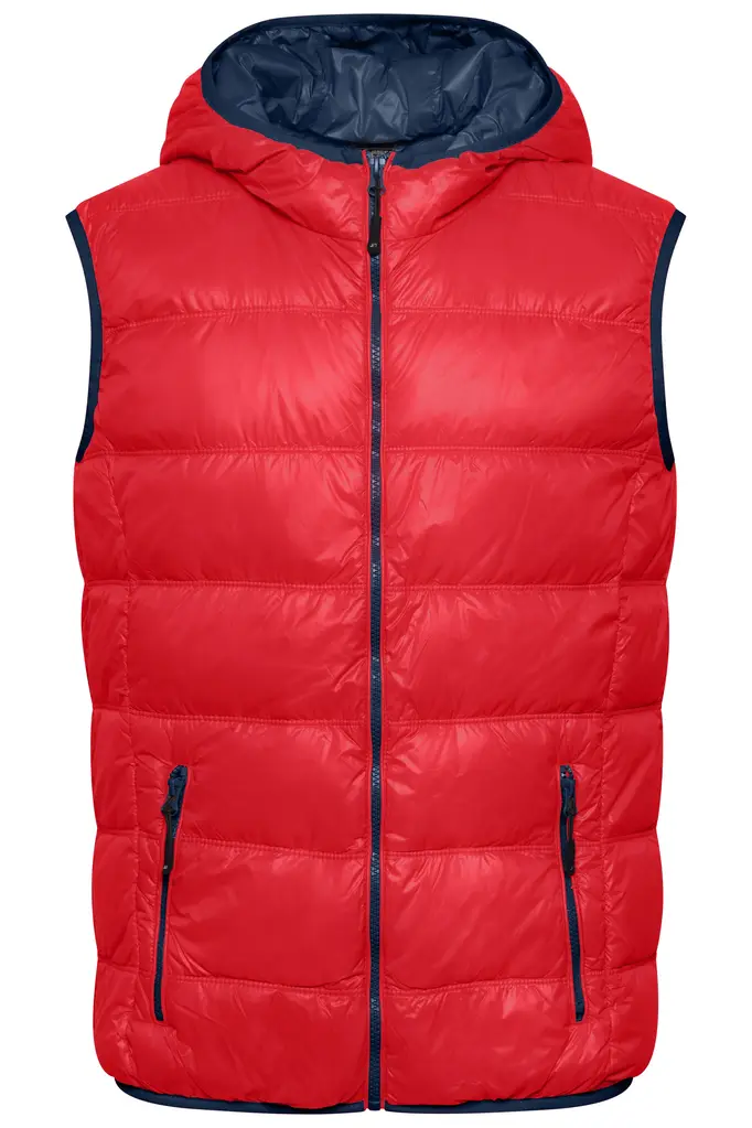 Muški pernati prsluk JN1062 red/navy S-0