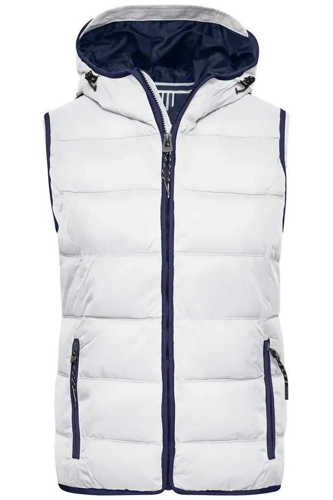 Ženski prsluk JN1075 white/navy S-0