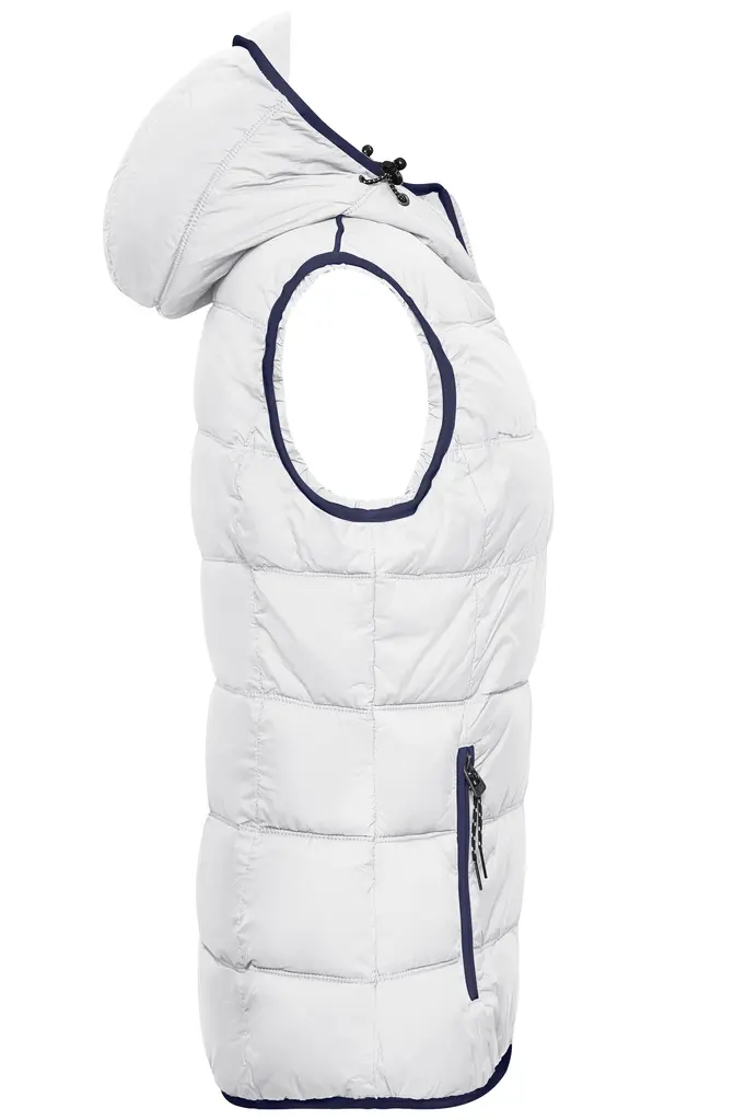 Ženski prsluk JN1075 white/navy S-2