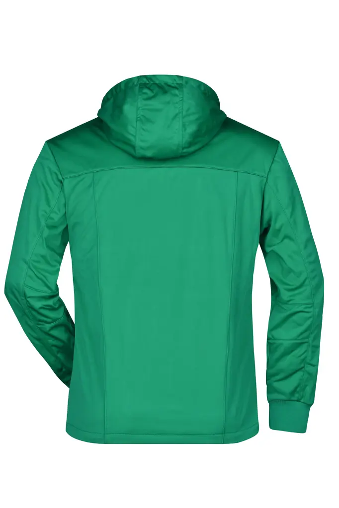 Muška softshell jakna JN1078 irish-green/navy/white S-3