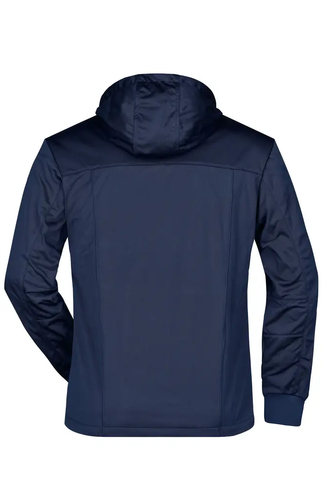 Muška softshell jakna JN1078 navy/navy/white S-3