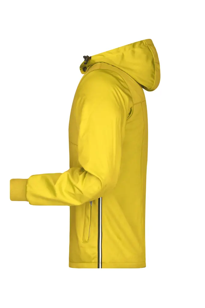 Muška softshell jakna JN1078 sun-yellow/navy/white S-1