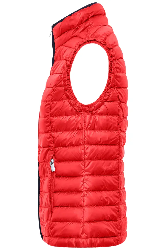 Ženski pernati prsluk JN1079 red/black S-1