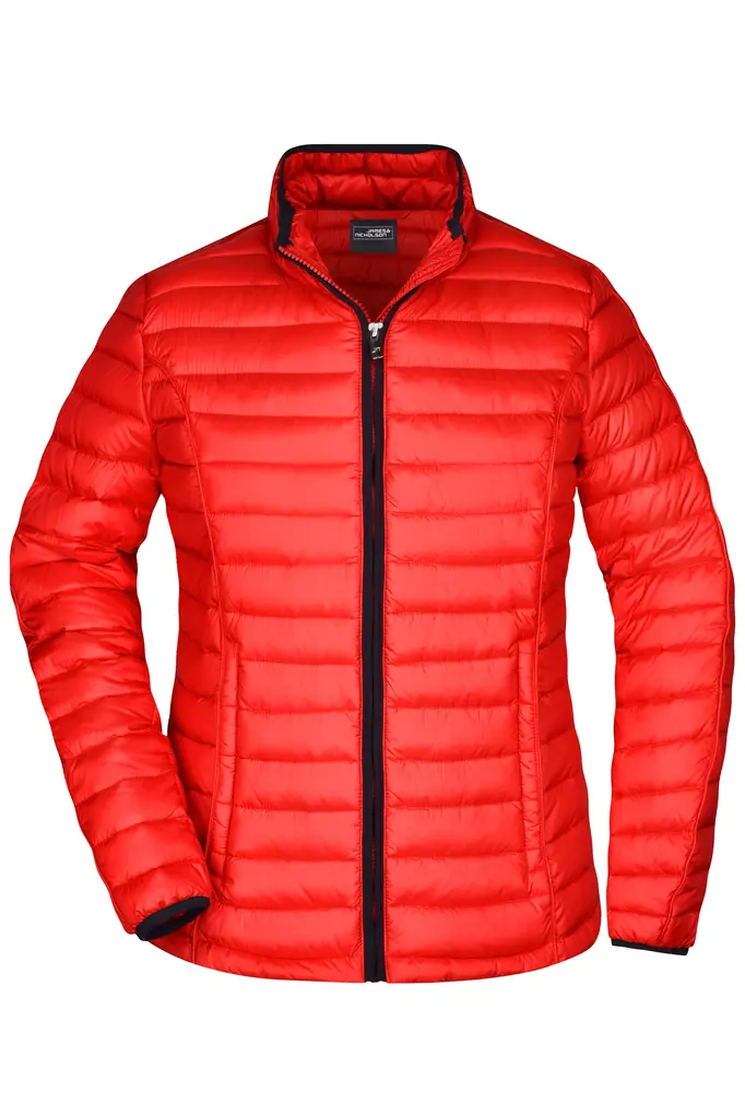 Ženska pernata jakna JN1081 red/black S-0