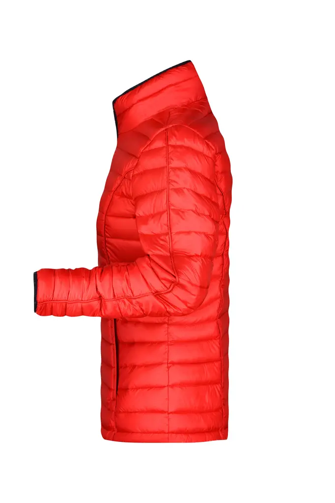 Ženska pernata jakna JN1081 red/black S-1