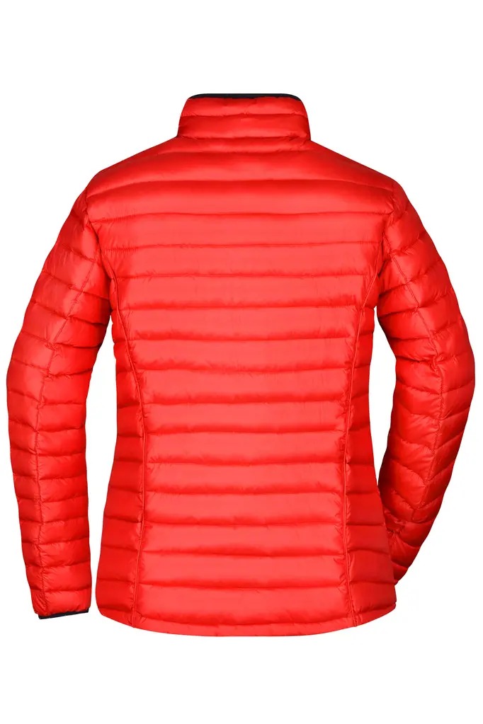 Ženska pernata jakna JN1081 red/black S-3