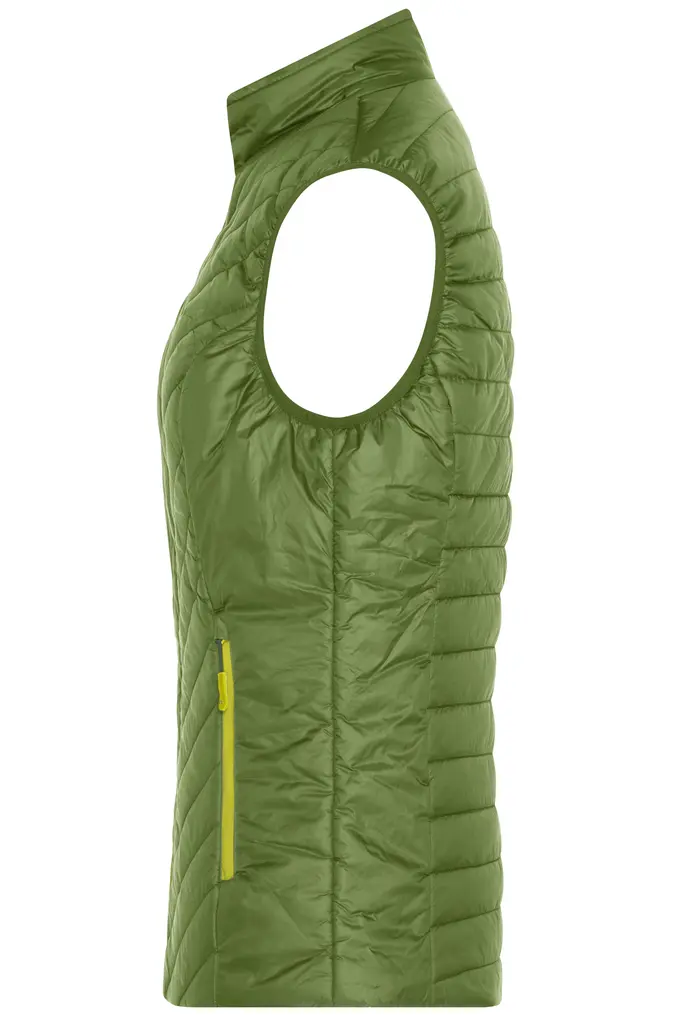 Ženski prsluk JN1089 jungle-green/acid-yellow S-2