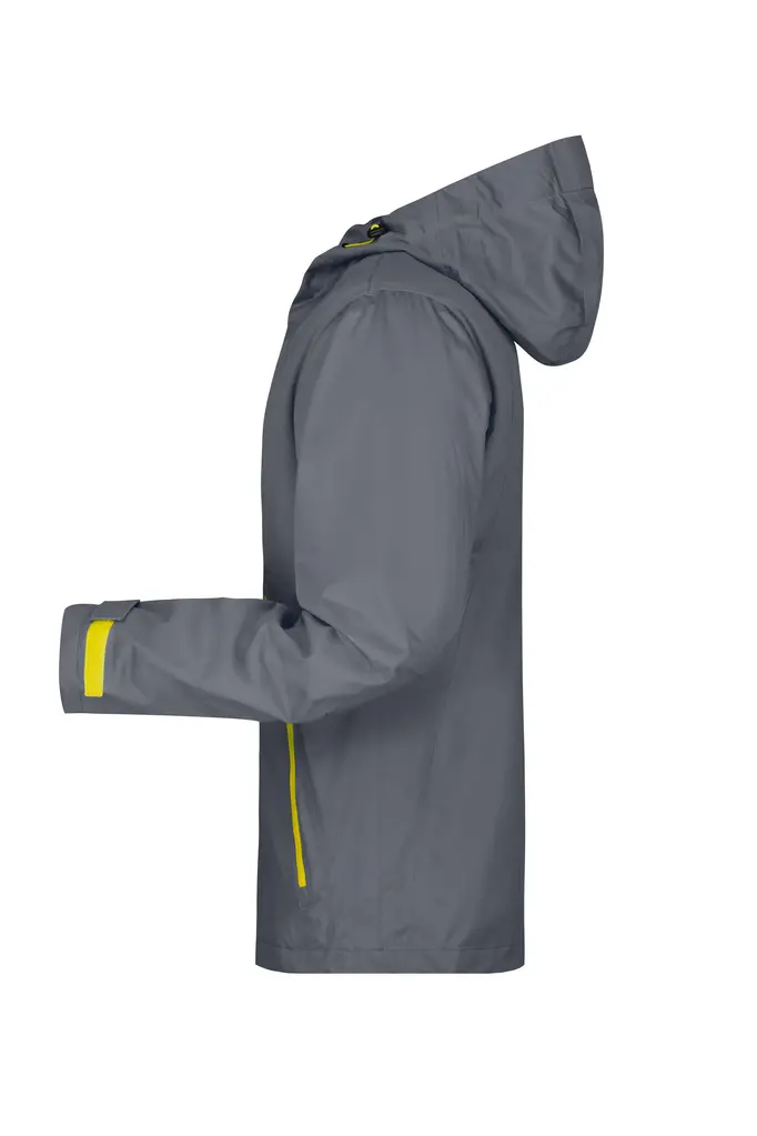 Muška jakna JN1098 iron-grey/yellow S-1