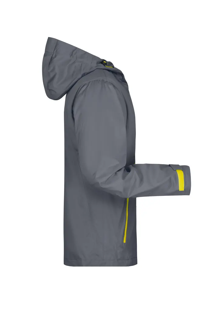 Muška jakna JN1098 iron-grey/yellow S-2