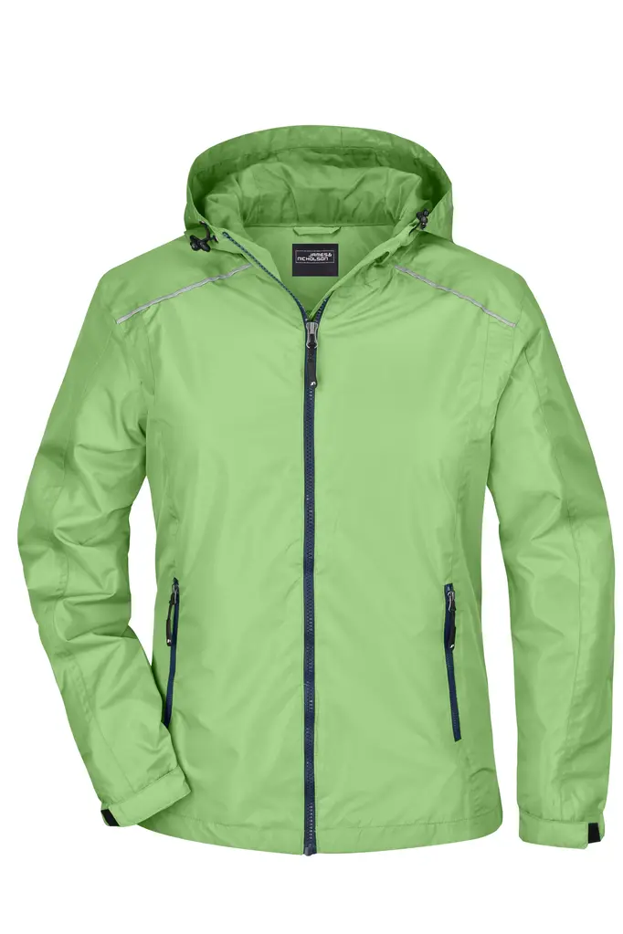 Ženska vjetrovka JN1117 spring-green/navy S-0