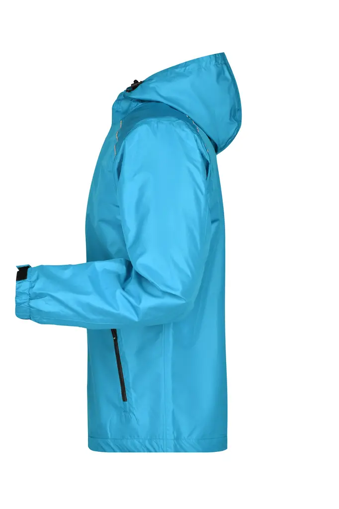 Muška vjetrovka JN1118 turquoise/iron-grey XL-1