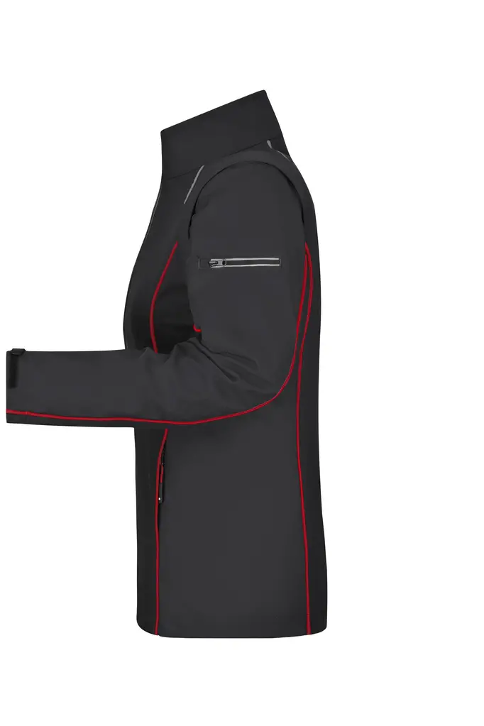 Ženska 2U1 jakna JN1121 black/red S-1