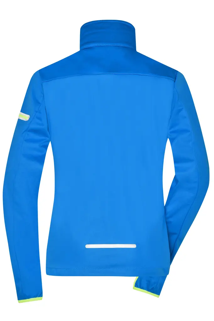 Ženska softshell jakna JN1125 bright-blue/bright-yellow S-3