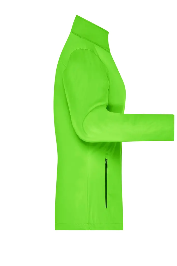 Ženska softshell jakna JN1125 bright-green/black S-2