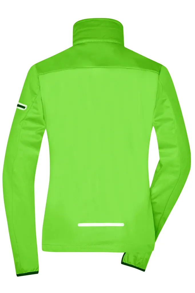 Ženska softshell jakna JN1125 bright-green/black S-3