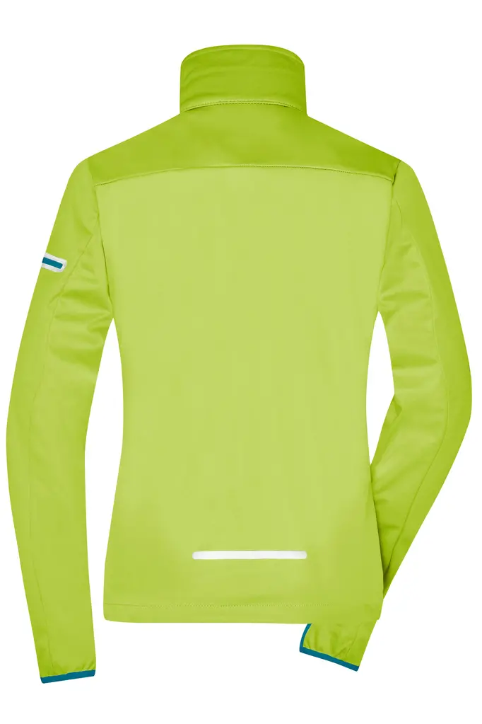 Ženska softshell jakna JN1125 bright-yellow/bright-blue S-3