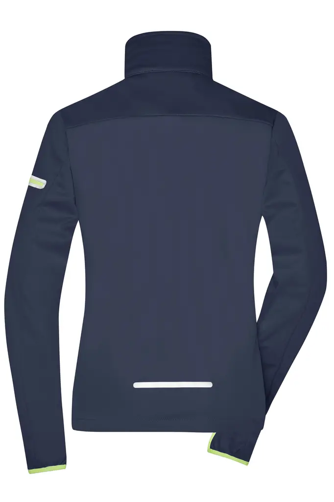 Ženska softshell jakna JN1125 navy/bright-yellow S-3