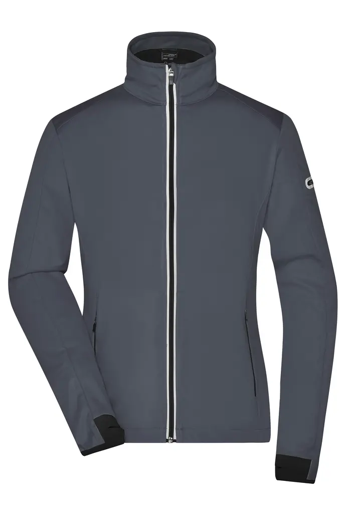 Ženska softshell jakna JN1125 titan/black S-0