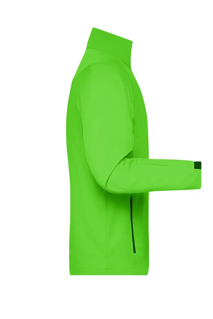 Muška softshell jakna JN1126 bright-green/black S-2