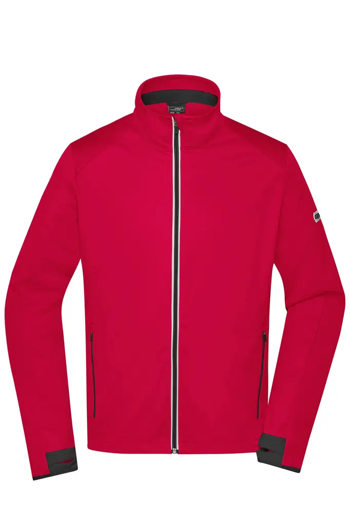 Muška softshell jakna JN1126 light-red/black S-0