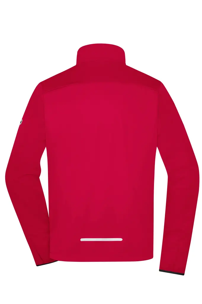 Muška softshell jakna JN1126 light-red/black S-3