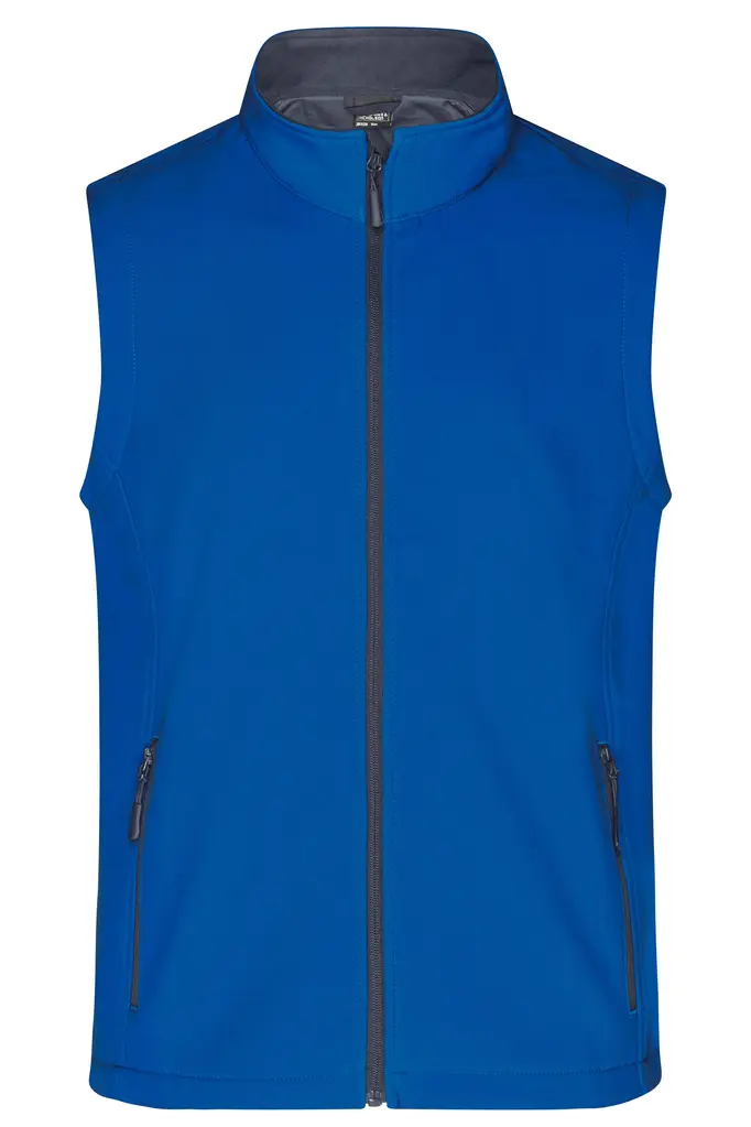 Muški softshell prsluk JN1128 nautic-blue/navy S-0