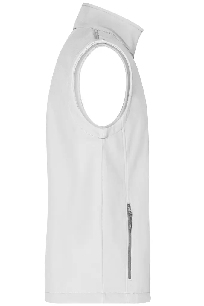 Muški softshell prsluk JN1128 white/white S-2