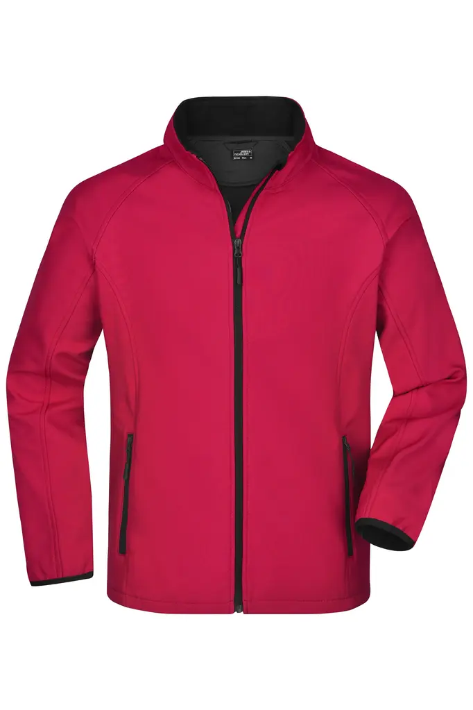 Muška softshell jakna JN1130 red/black S-0