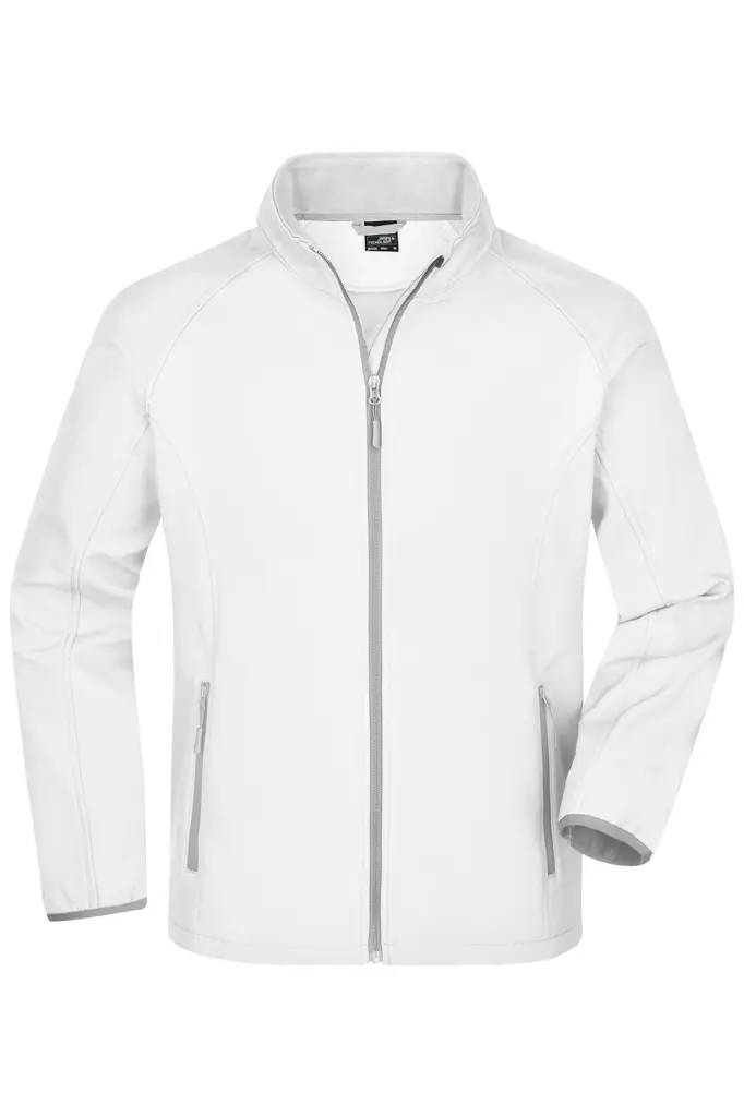 Muška softshell jakna JN1130 white/white S-0