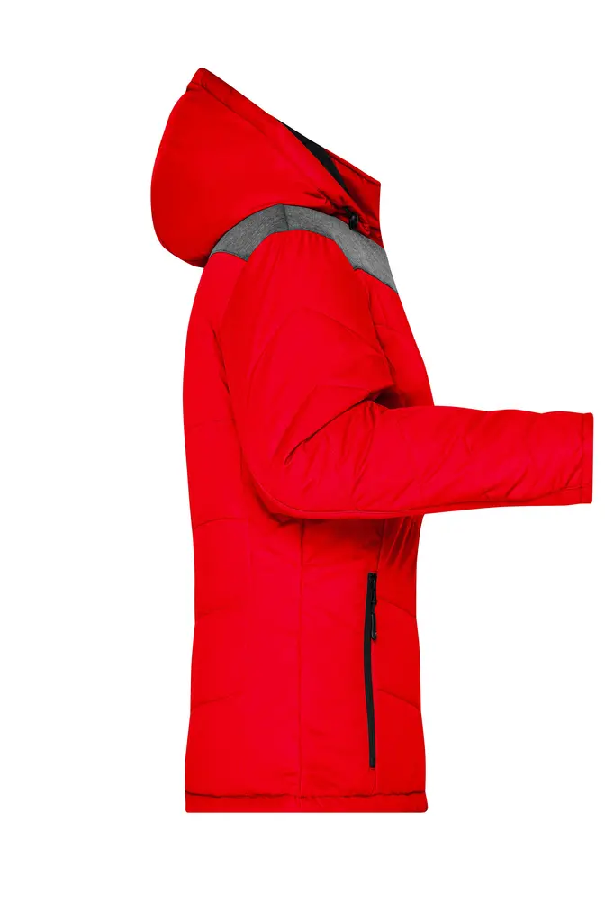 Ženska zimska jakna JN1133 red/anthracite-melange L-6