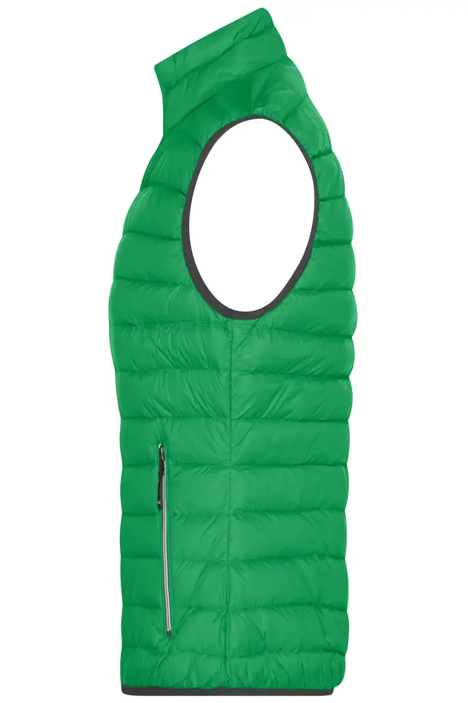 Ženski pernati prsluk JN1137 fern-green/silver S-1