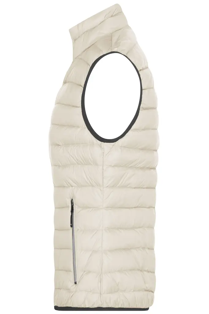 Ženski pernati prsluk JN1137 off-white/off-white S-1