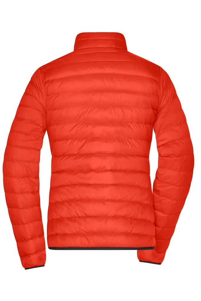 Ženska pernata jakna JN1139 burnt-orange/silver S-4