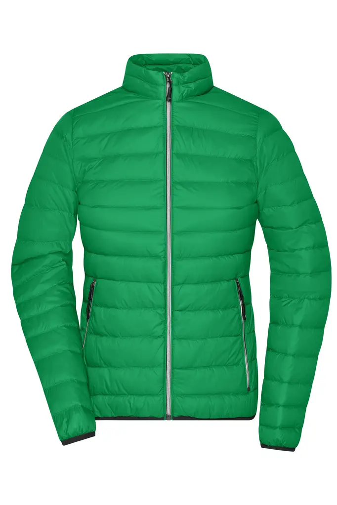 Ženska pernata jakna JN1139 fern-green/silver S-0