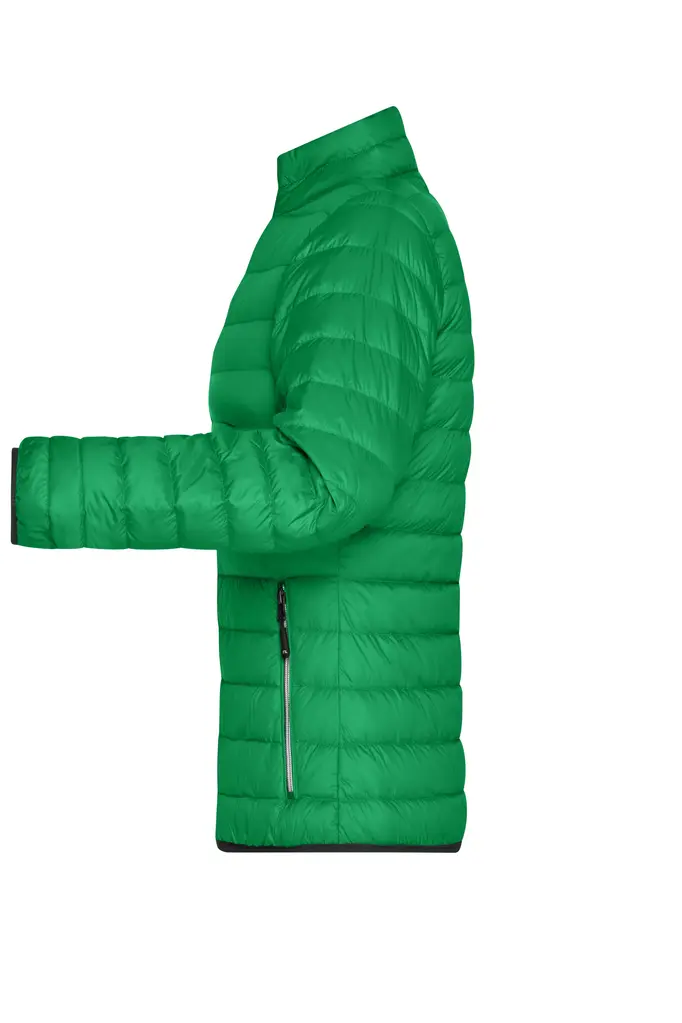 Ženska pernata jakna JN1139 fern-green/silver S-2