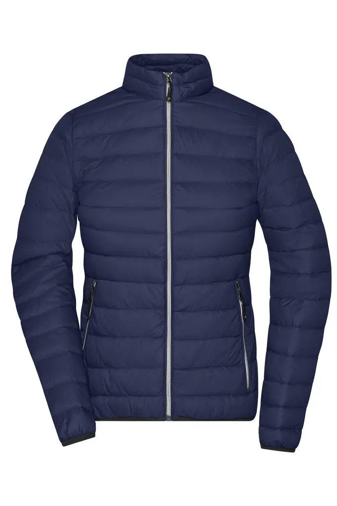 Ženska pernata jakna JN1139 navy/silver S-0