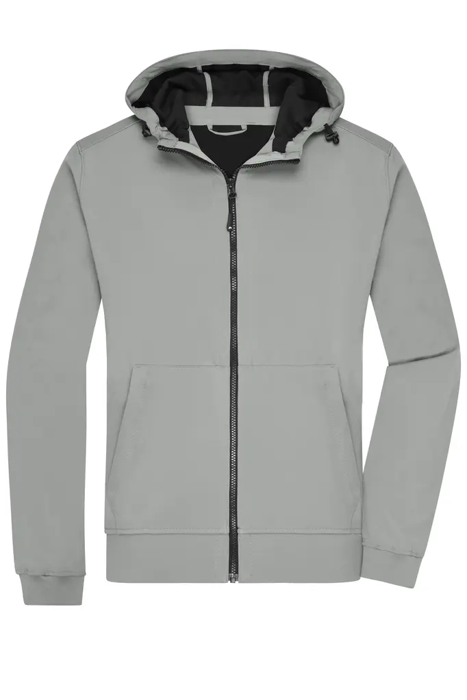 Softshell jakna JN1146 light-grey/black S-0