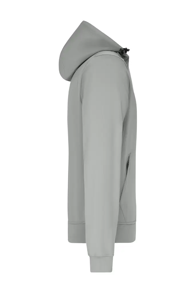 Softshell jakna JN1146 light-grey/black S-2