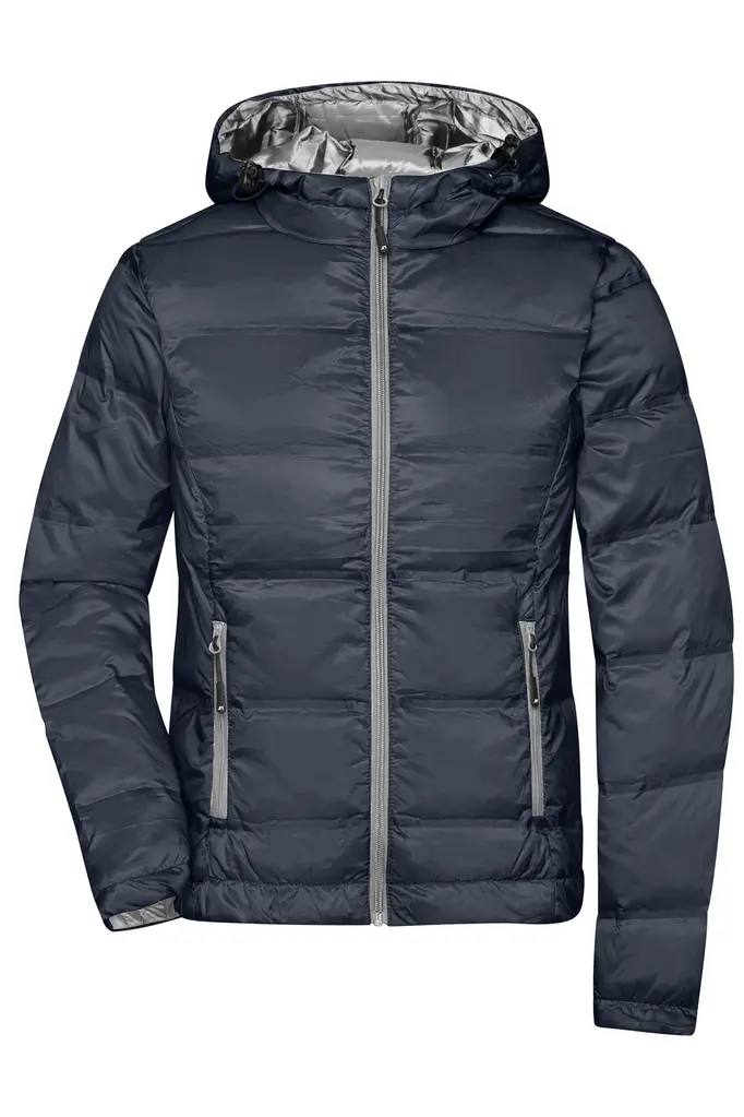 Ženska pernata jakna JN1151 navy/silver XXL-0