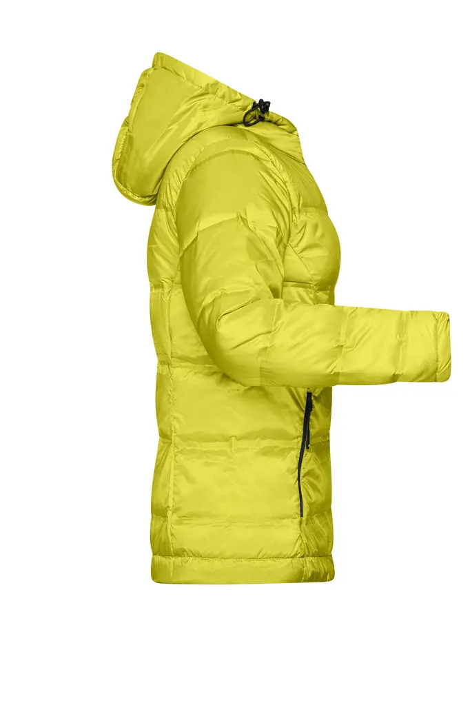 Ženska pernata jakna JN1151 yellow/silver XS-2