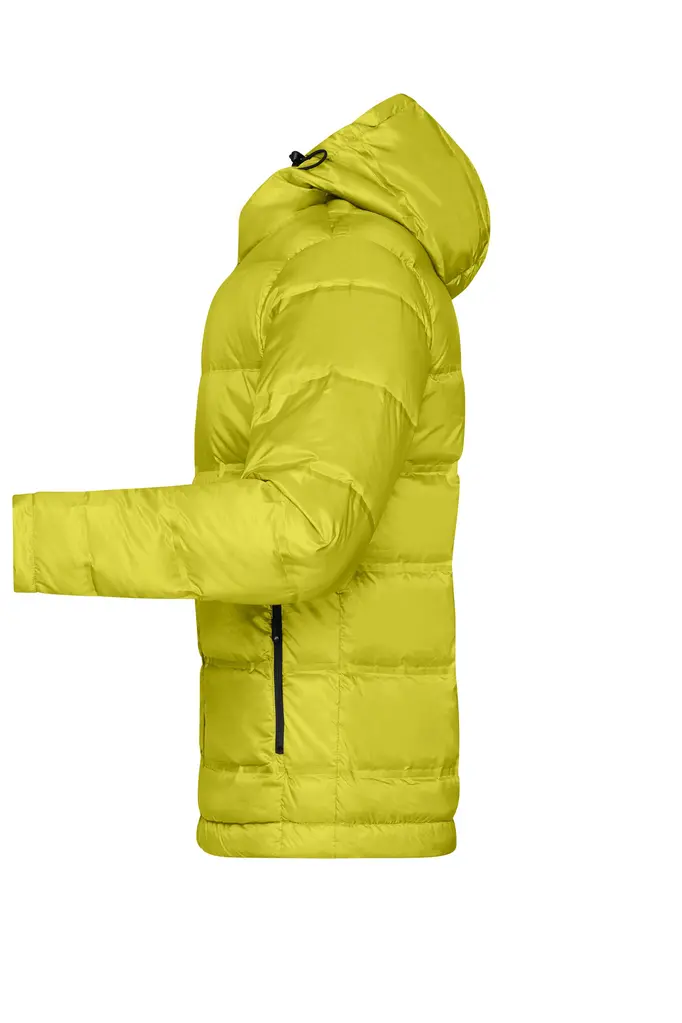 Muška pernata jakna JN1152 yellow/silver S-1